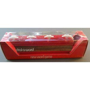 Dial-A-Word Game Spelling Toy Vintage